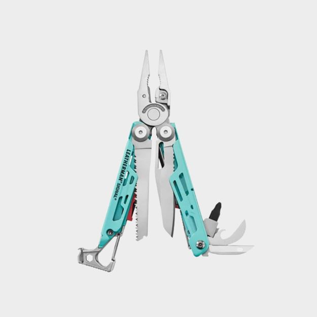 Picture of LEATHERMAN SIGNAL AQUA-SILVER